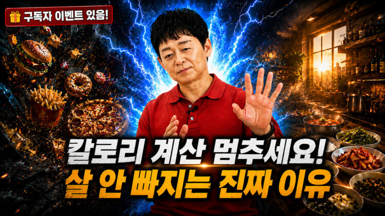 왜 다이어트는 자꾸 실패할까요? 박용우 교수가 알려주는 진짜 이유