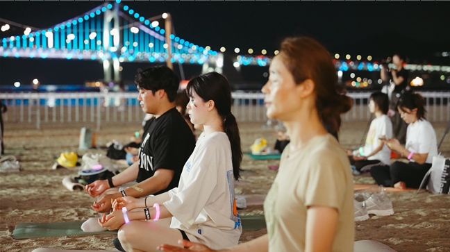 9~11월 매주말 부산에선 "달밤에 체조"한다 9~11월 매주말 부산에선 "달밤에 체조"한다